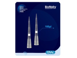 Ponteira PCR Com Filtro Tipo Gilson 100 Ul Estéril - 1.000 Unid - Bionaky